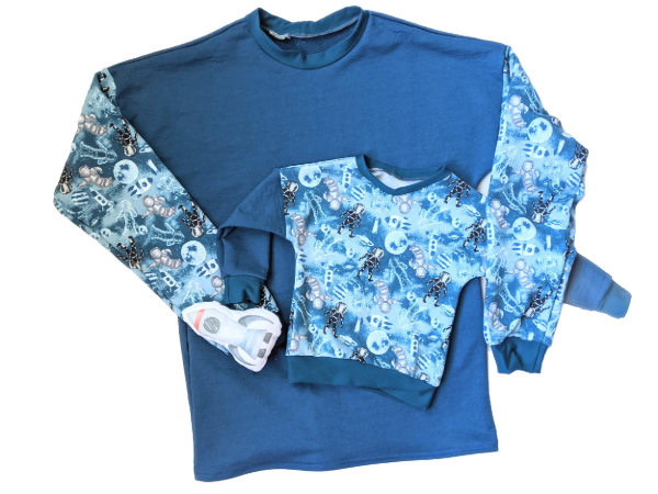 Driftwood Dolman Sweatshirt Sewing Pattern - Child