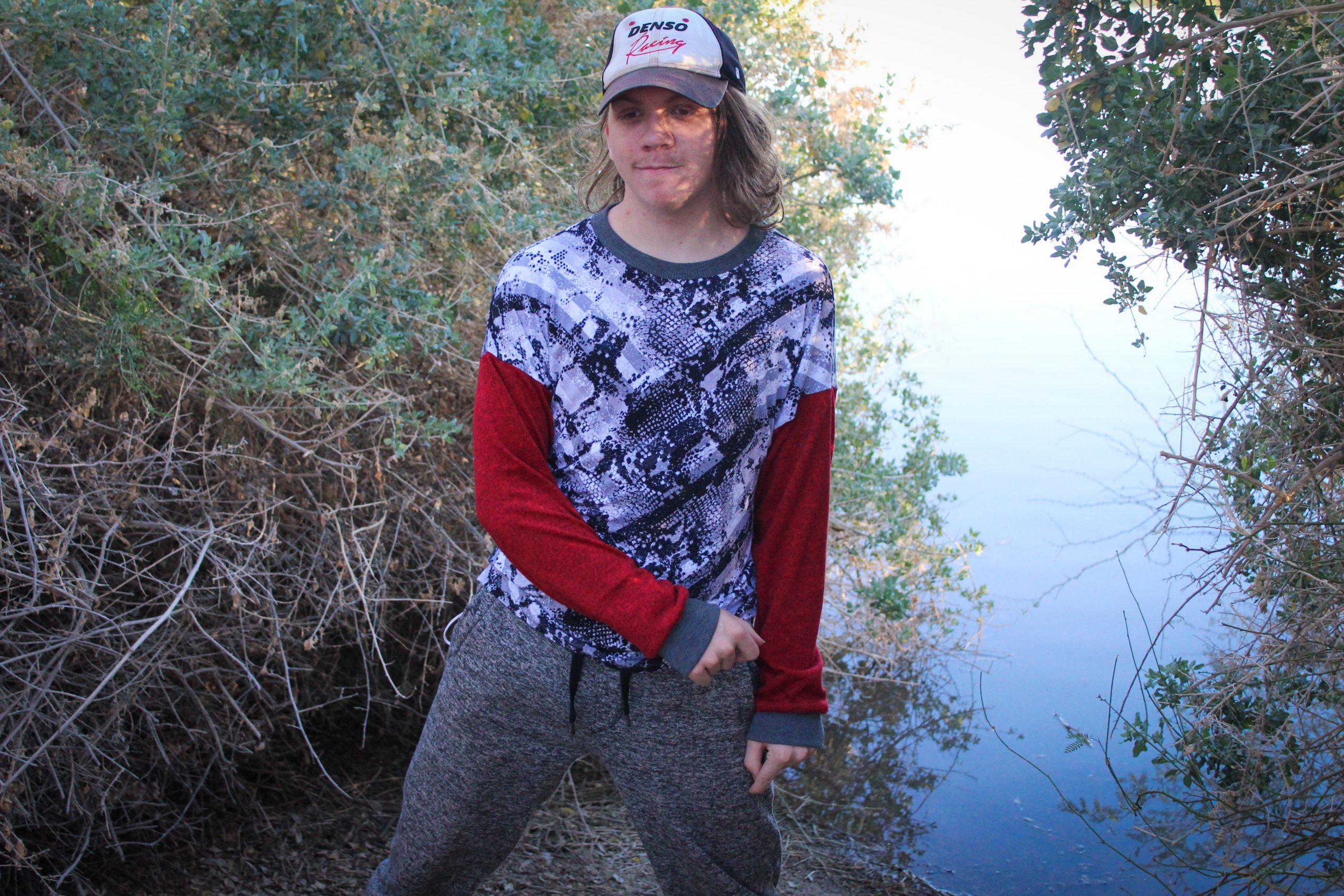 Driftwood Dolman Sweatshirt Sewing Pattern - Adult Male/Straight
