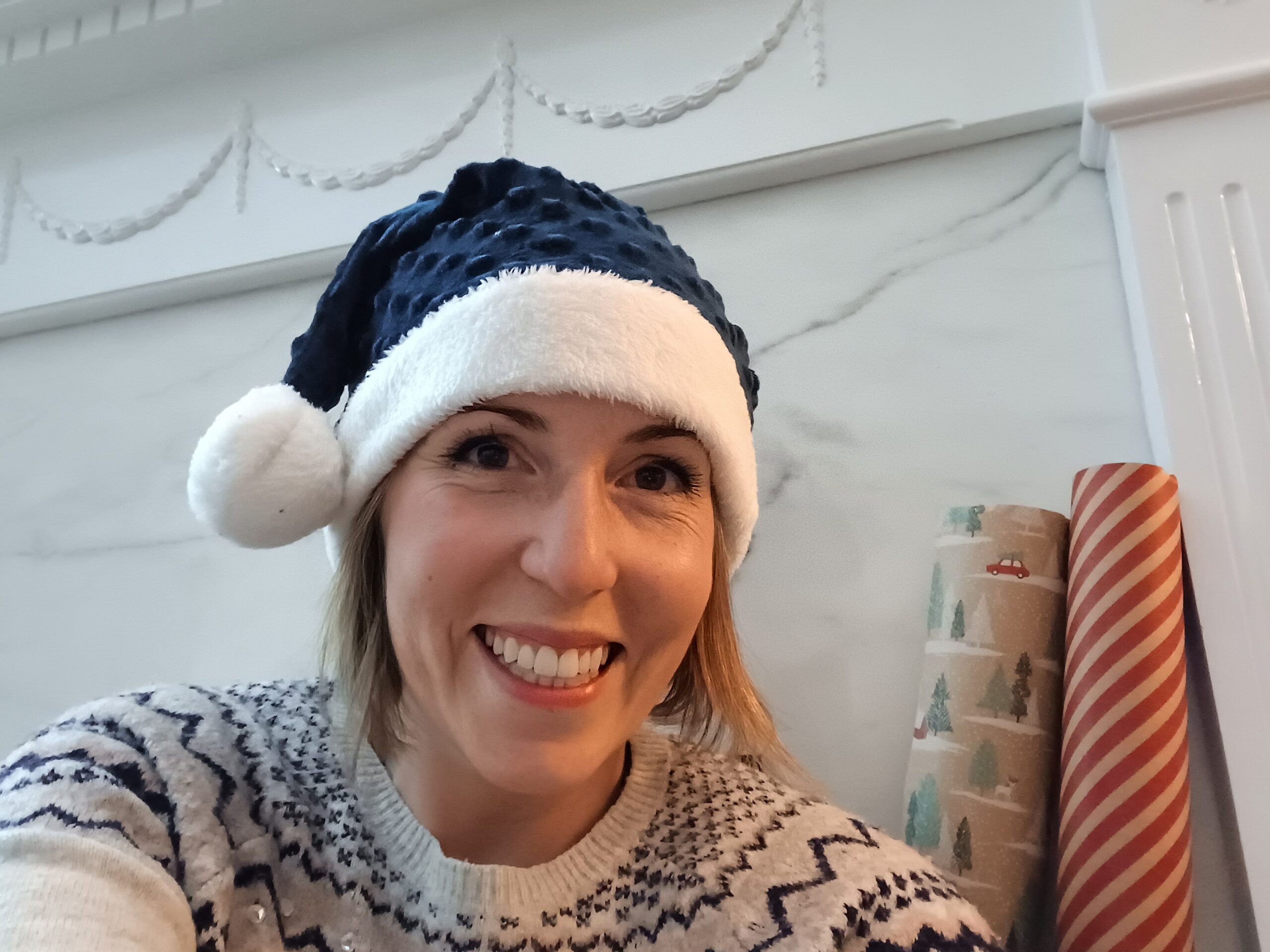 Christmas Hat Sewing Pattern, Waves & Wild